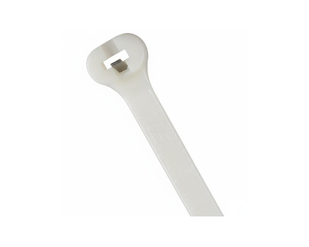 CABLE TIE 18LB 8IN NATURAL NYLON