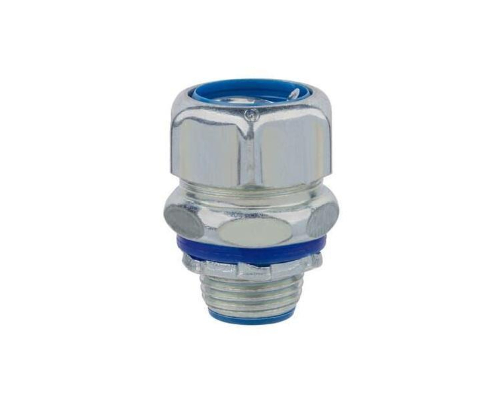 1 IN INSULATED LIQUIDTIGHT CONNECTOR STRAIGHT STEEL.