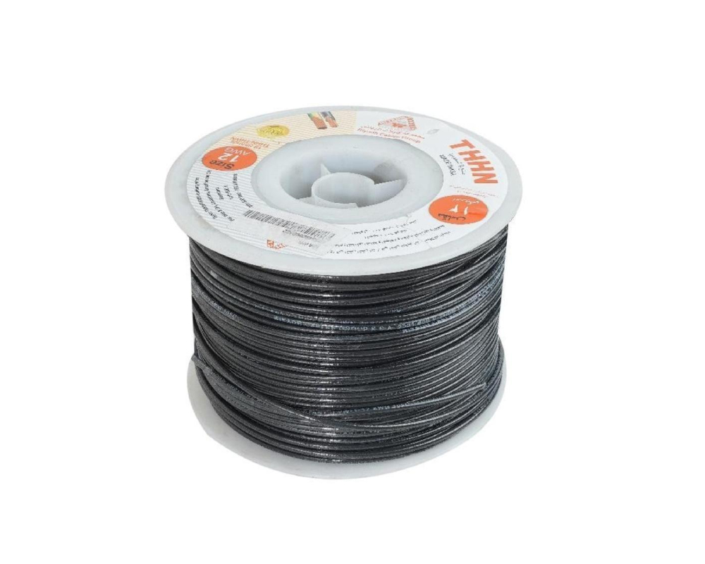 AWG-16 RIYADH THHN WIRE BLACK 500FT. 8 Amps