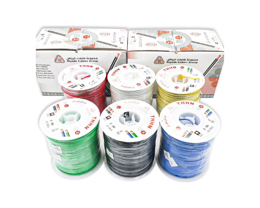 AWG-16 RIYADH THHN WIRE BLACK 500FT. 8 Amps